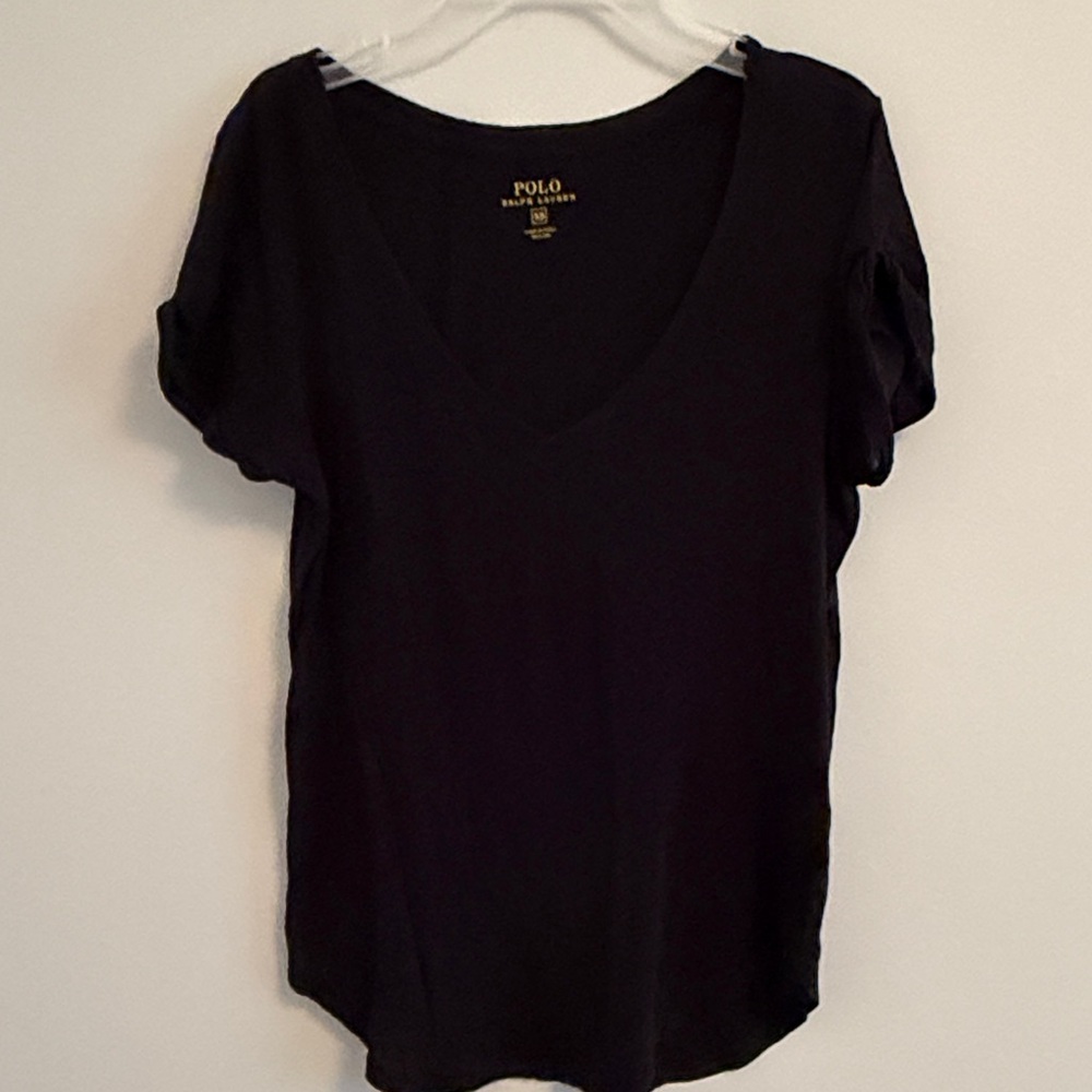 Polo by Ralph Lauren Women's Classic Black Tee